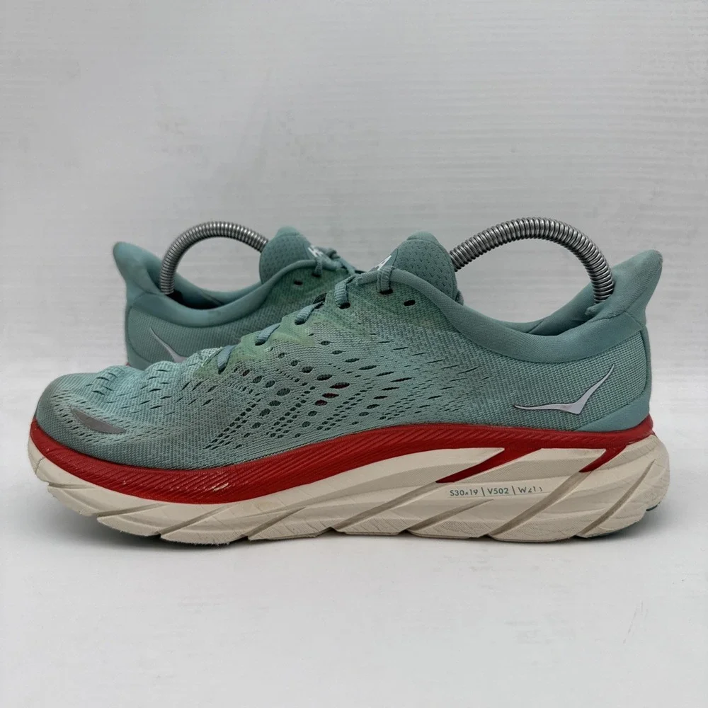 Hoka One One Clifton 8 1119394 AEBL Blue Running Shoes Sneaker Women's 9.5 B